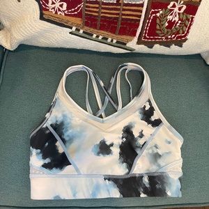 lululemon tie dye sports bra size 6